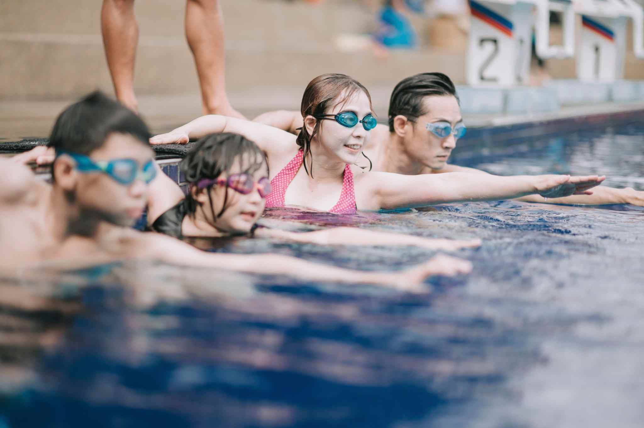 swimming lesson